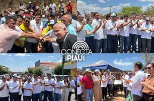 Rafael Fonteles entrega obras e impulsiona mobilidade em Altos e Alto Longá (Foto: Conecta Piauí)