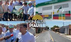 Rafael Fonteles inaugura obras e anuncia novos investimentos em Bom Jesus Rafael Fonteles inaugura obras e anuncia novos investimentos em Bom Jesus