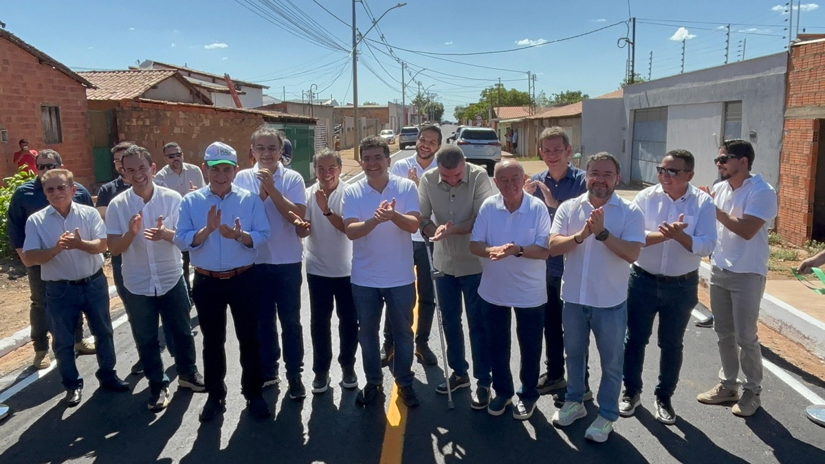 Rafael Fonteles inaugura obras e anuncia novos investimentos em Bom Jesus