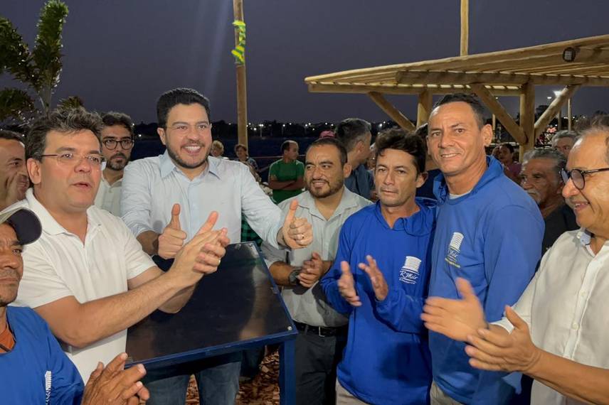 Rafael Fonteles inaugura revitalização da Lagoa do Bebedouro e escritório da Green Energy Park em Parnaíba Rafael Fonteles inaugura revitalização da Lagoa do Bebedouro e escritório da Green Energy Park em Parnaíba