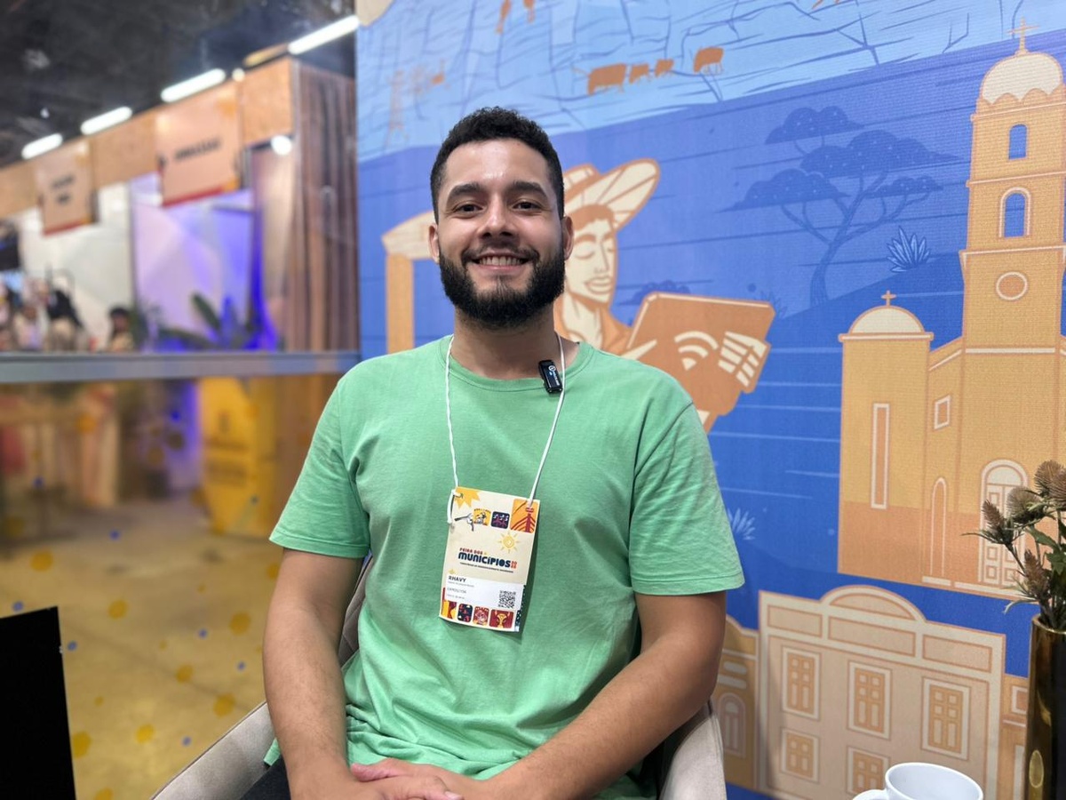 Rhavy Drumond compartilha trajetória empreendedora na Feira dos Municípios