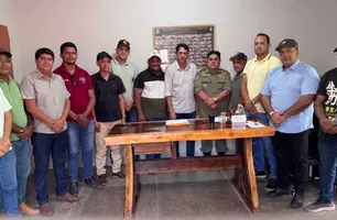 Riacho Frio alinha ações com PM e Câmara para reforçar segurança e desenvolvimento (Foto: Reprodução/Redes Sociais)