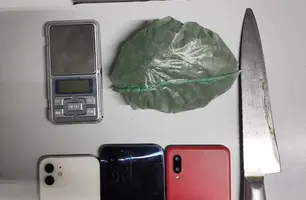 ROCAM apreende drogas e materiais ilícitos em rondas na zona Sudeste de Teresina (Foto: Divulgação/ROCAM)