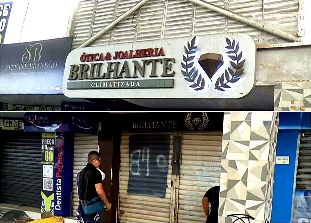 Roubo à joalheria em Teresina
