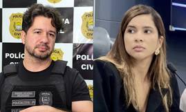 Samuel Silveira e Tatiana Medeiros (Foto: Reprodução / Conecta Piauí)