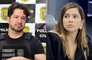 Samuel Silveira e Tatiana Medeiros (Foto: Reprodução / Conecta Piauí)
