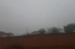 São Raimundo Nonato registra primeira chuva após meses de estiagem (Foto: Reprodução)