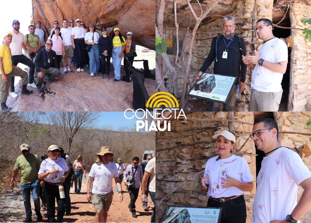 Secretário de Turismo realiza visita técnica ao Parque Nacional Serra da Capivara