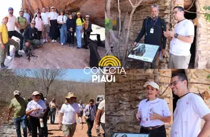 Secretário de Turismo realiza visita técnica ao Parque Nacional Serra da Capivara (Foto: Reprodução)