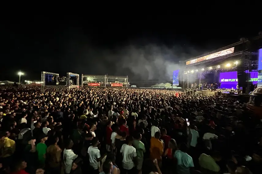 Segundo dia da ExpoAG agita Alvorada do Gurguéia com show de Natanzinho Lima