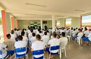 Sejus oferta curso de inteligência emocional aos internos da Major César (Foto: Reprodução)