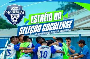 Seleção do município de Cocal estreia na Copa Parnaíba de Futebol Amador 2025 (Foto: Reprodução)