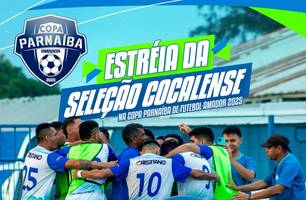 Seleção do município de Cocal estreia na Copa Parnaíba de Futebol Amador 2025 (Foto: Reprodução) Seleção do município de Cocal estreia na Copa Parnaíba de Futebol Amador 2025 (Foto: Reprodução)