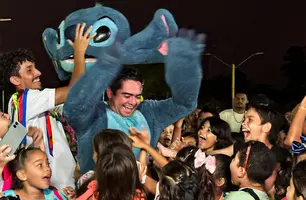 Semana da Criança em Cajueiro da Praia foi marcada por muita alegria e diversão (Foto: Reprodução)