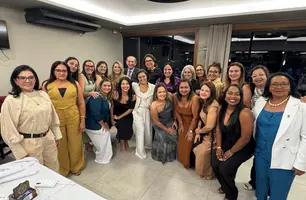 Senador Marcelo Castro recebe vereadoras do Piauí em jantar em Brasília (Foto: Reprodução)