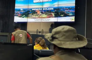 Sessão solene em  homenagem ao Dia do Agente Comunitário de Saúde e Endemias (Foto: Heitor Carvalho/Conecta Piauí)