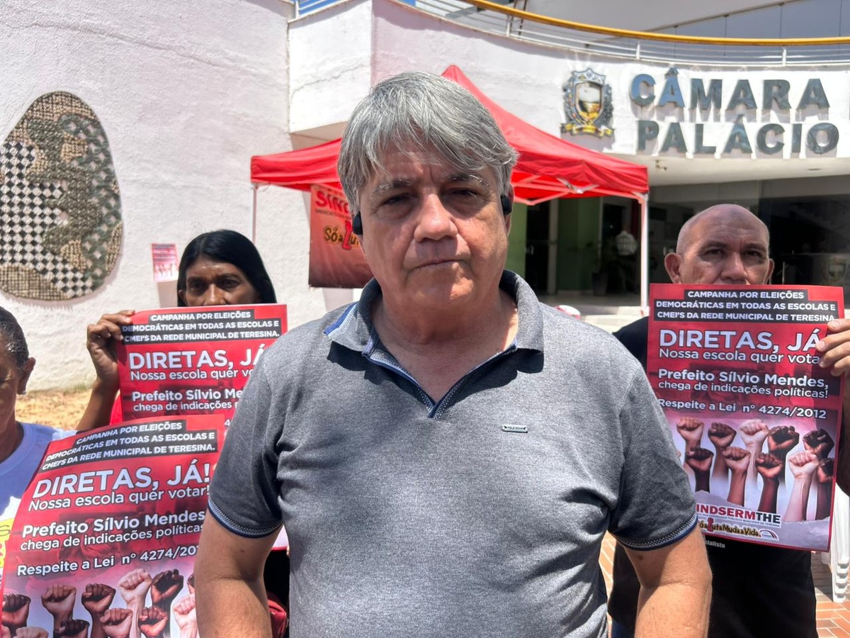 Silvio Mendes está instalando ditadura nas escolas, diz coordenador do Sindserm
