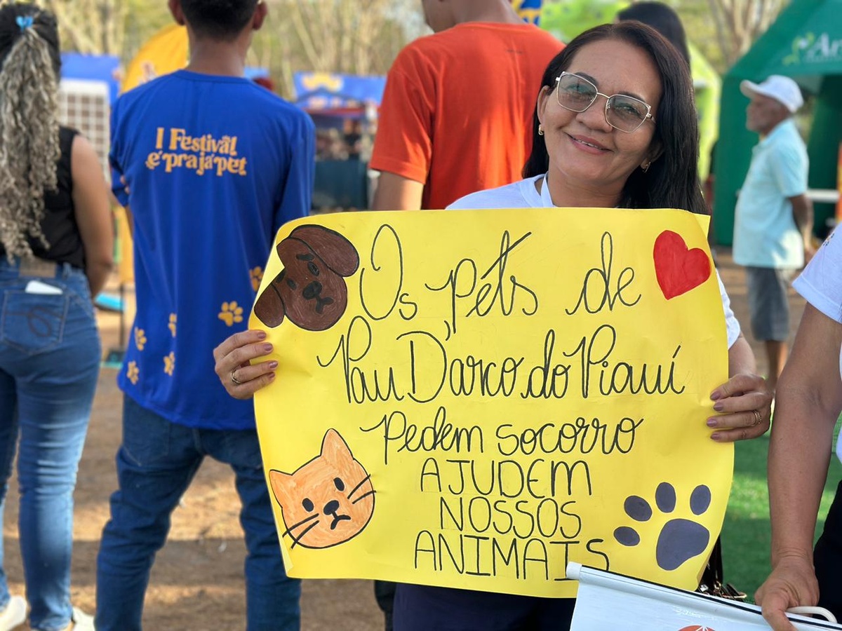 Socorro Silva, protetora dos animais em Pau D’Arco