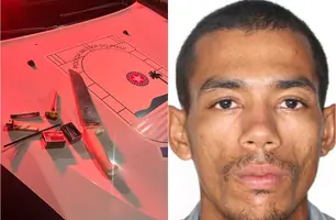 Suspeito é preso após série de assaltos em frente ao Iate Clube de Teresina (Foto: Reprodução)