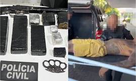 Suspeito morre em confronto com a polícia durante operação contra facção em Água Branca (Foto: Reprodução)