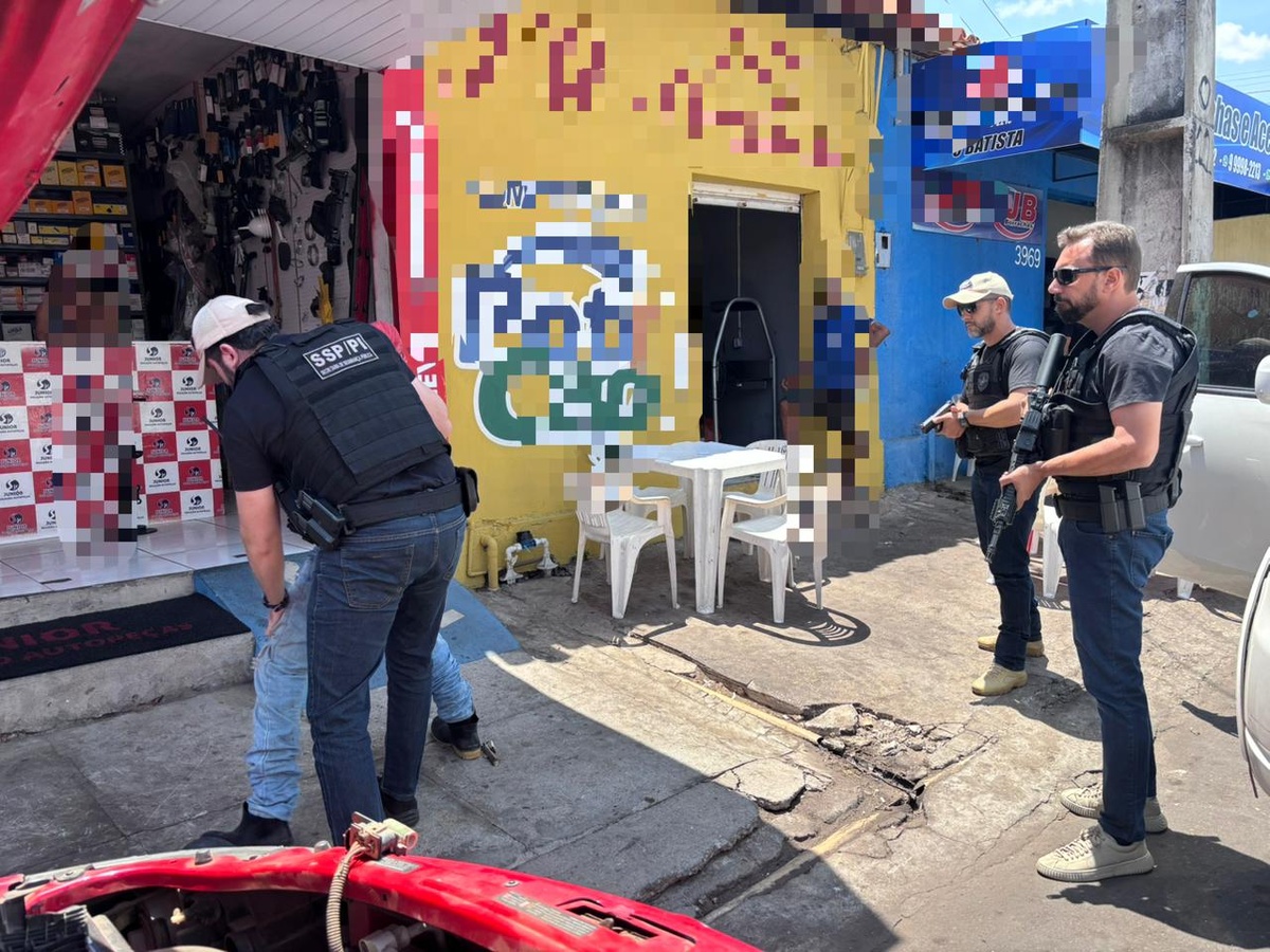 Suspeitos de roubo, tráfico de drogas e violência doméstica são presos em Teresina