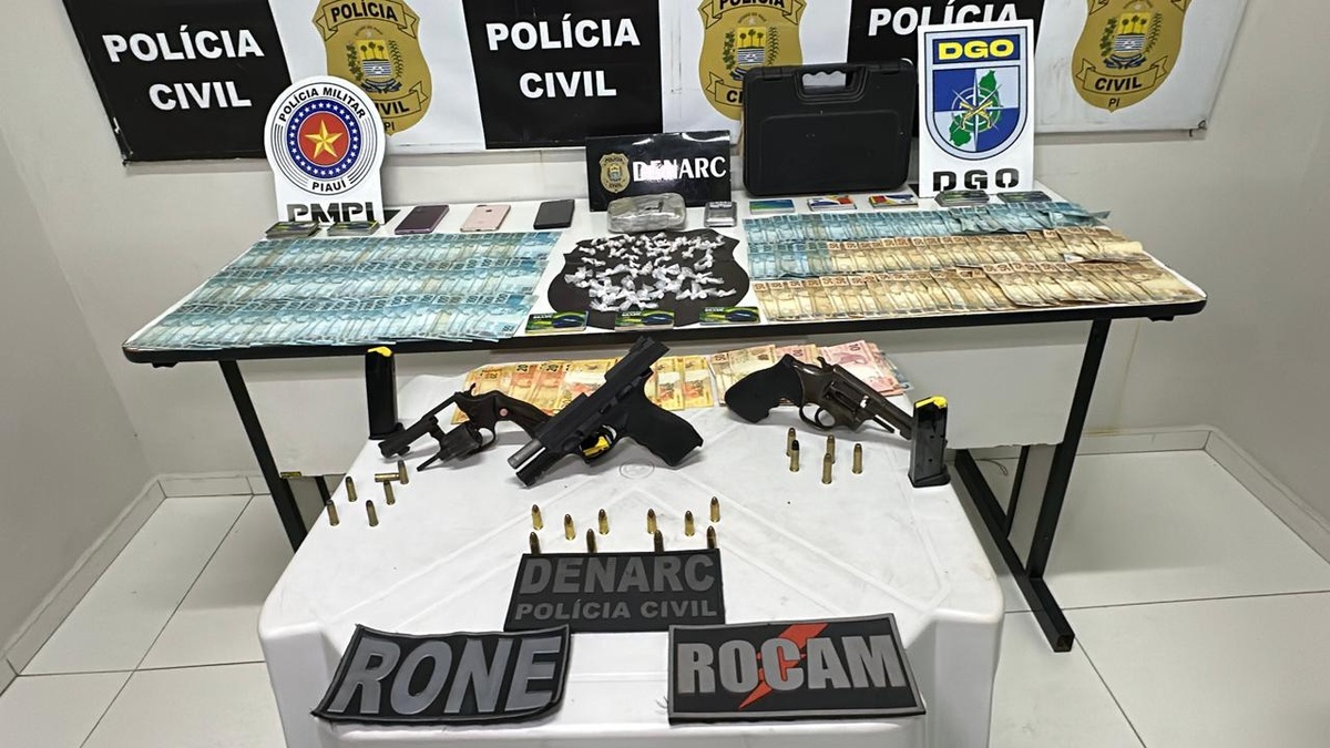 Suspeitos usavam boates e garotos de programa para distribuir drogas em Teresina