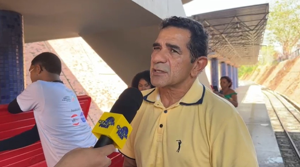 Teresina realiza primeira edição do projeto 'Vai e Vem no Trem'