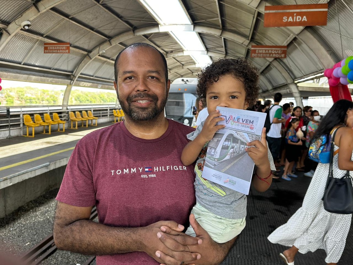 Teresina realiza primeira edição do projeto 'Vai e Vem no Trem'