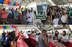 Teresina realiza primeira edição do projeto 'Vai e Vem no Trem' (Foto: Conecta Piauí)