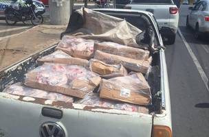 Trio é preso por furto de carga de 405 kg de frango na zona Leste de Teresina (Foto: Divulgação)