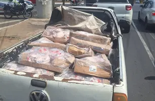 Trio é preso por furto de carga de 405 kg de frango na zona Leste de Teresina (Foto: Divulgação)