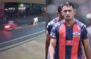 Vaca envolvida em acidente que matou jogador do Piauí era de parente da vítima (Foto: Reprodução) Vaca envolvida em acidente que matou jogador do Piauí era de parente da vítima (Foto: Reprodução)
