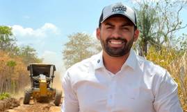 Vereador Draga Alana acompanha melhorias viárias na comunidade Torrões em Teresina (Foto: Reprodução)