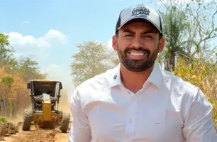 Vereador Draga Alana acompanha melhorias viárias na comunidade Torrões em Teresina (Foto: Reprodução)