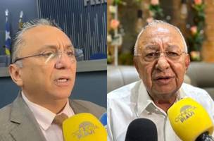 Vereador Dudu Borges e ex-prefeito Dr. Pessoa (Foto: Conecta Piauí)
