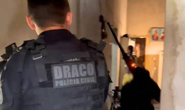 Vídeo mostra o momento que criminoso morre em confronto durante operação no Piauí
