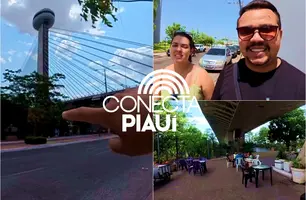 Visita à Ponte Estaiada (Foto: Reprodução:  Por Onde Indo)