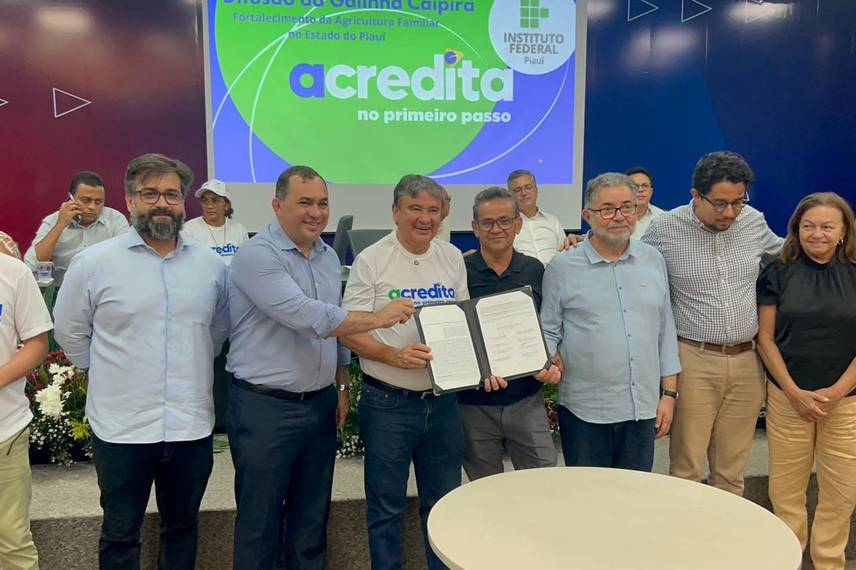 Wellington Dias lança projeto de fortalecimento da agricultura familiar em Teresina Wellington Dias lança projeto de fortalecimento da agricultura familiar em Teresina