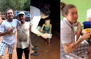 Whindersson Nunes faz visita surpresa aos pais no Piauí e emociona familiares (Foto: Reprodução) Whindersson Nunes faz visita surpresa aos pais no Piauí e emociona familiares (Foto: Reprodução)