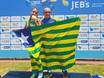 Yasmin Cruz conquista ouro no salto e lidera ranking nacional dos Jogos Escolares