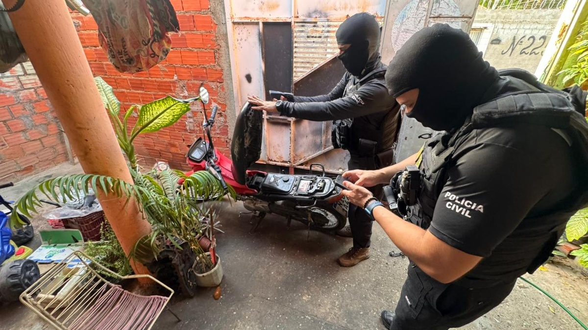 10 pessoas são presas em operação contra furto e roubo de veículos no PI e MA