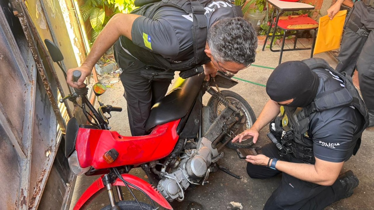 10 pessoas são presas em operação contra furto e roubo de veículos no PI e MA