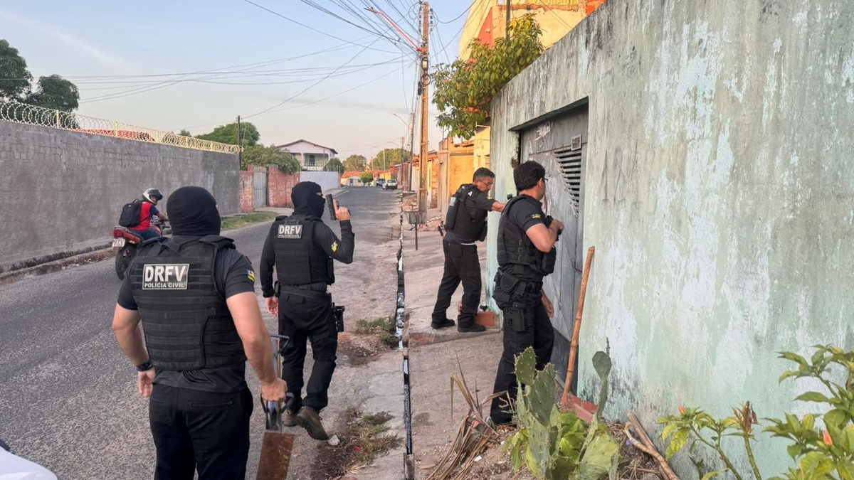 10 pessoas são presas em operação contra furto e roubo de veículos no PI e MA