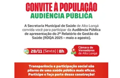 Alto Longá convoca população para audiência pública sobre Gestão da Saúde