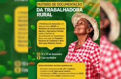 Amarante vai realizar mutirão de documentação da trabalhadora rural