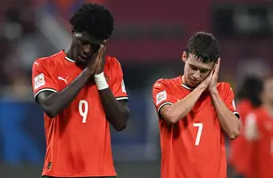 Anísio Cabral celebra gol de Portugal na final da Copa do Mundo Sub-17 (Foto: Simon Holmes/ Getty Images)
