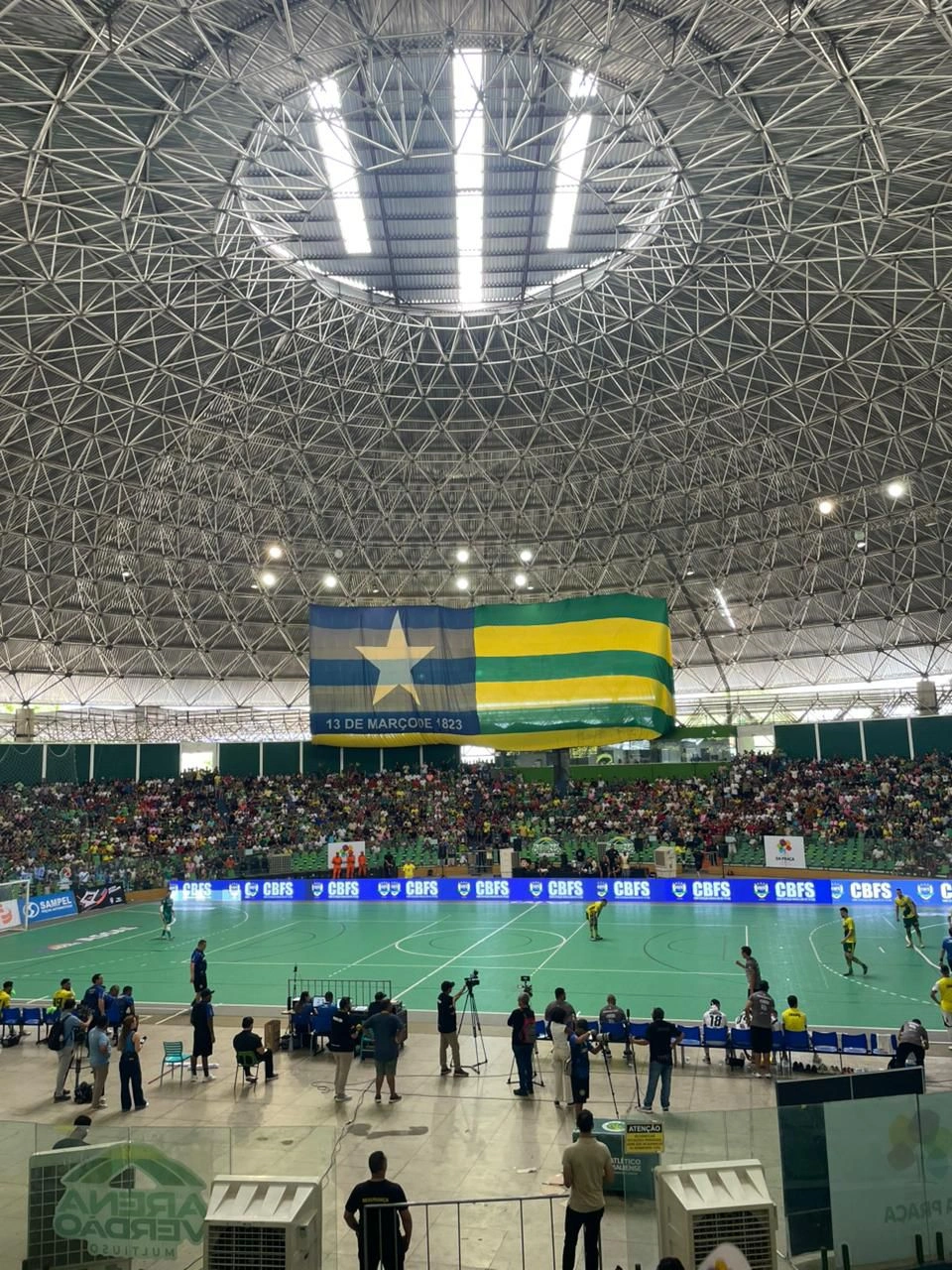 Arena Verdão ferve em empate histórico entre Atlético Piauiense e Traipu