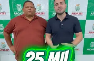 Aroazes anuncia Campeonato Municipal de Futebol com R$ 25 mil em prêmios (Foto: Reprodução)