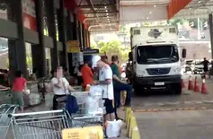 Assalto provoca pânico e desespero no Atacadão da zona Norte de Teresina