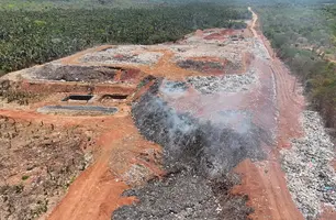 Aterro Sanitário de Timon (Foto: Reprodução)